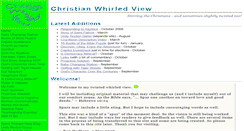 Desktop Screenshot of christianwhirledview.com